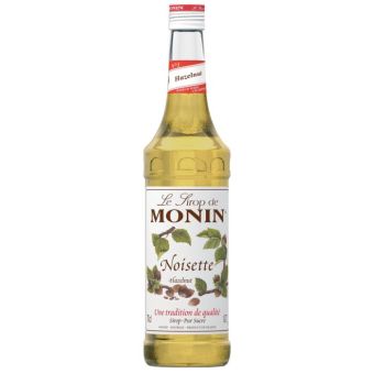 Monin Hazelnut Syrup (Glass Bottle)-1x70cl03